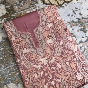 Heavy Aari Suits on Modal Satin - Image 9